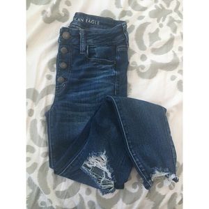 High Rise Jegging Crop American Eagle